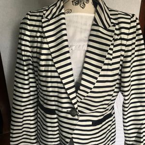 Stripe blazer